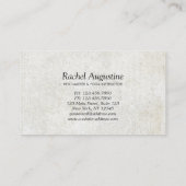 ヨガインストラクターロイヤリティパンチブラシOM ZENシンボル ロイヤリティカード (裏面)