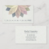 ヨガインストラクターロイヤリティパンチマカラフルダラ ロイヤリティカード (正面/裏面)