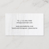 ヨガインストラクターロータスフラワー金ゴールド霊気禅円 名刺 (裏面)