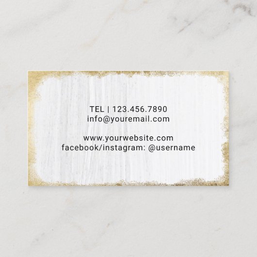 ヨガインストラクターロータスフラワー霊気ゼンサークル 名刺 (裏面)