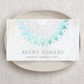 ヨガインストラクターロータスフラワー 名刺