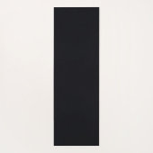 ヨガインストラクターロータスメディテーションポーズミ白熱［赤熱］光を放つスト ヨガマット (裏面)