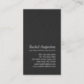 ヨガインストラクター一本足キングポーズ5クラスパス ロイヤリティカード (裏面)