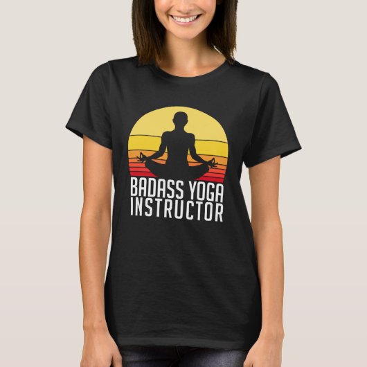 ヨガインストラクター先生トレーニングクラス Tシャツ (正面)