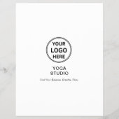 ヨガインストラクター先生促進事業 チラシ (裏面)