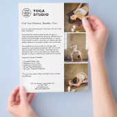 ヨガインストラクター先生促進事業 チラシ (手)