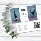 ヨガインストラクター写真 名刺