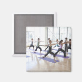 ヨガインストラクター教えは女性のクラスである マグネット (正面/裏面)