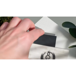 ヨガインストラクター瞑想ポーズギフト証明書 割引カード