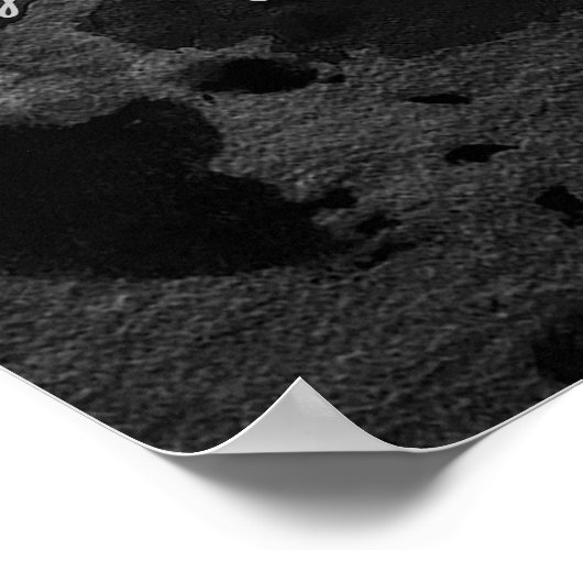 ヨガインストラクター瞑想ポーズゼンシンボル引用文 ポスター (角)