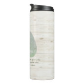 ヨガインストラクター瞑想ポーズボディリーフ引用文 タンブラー (回転右)