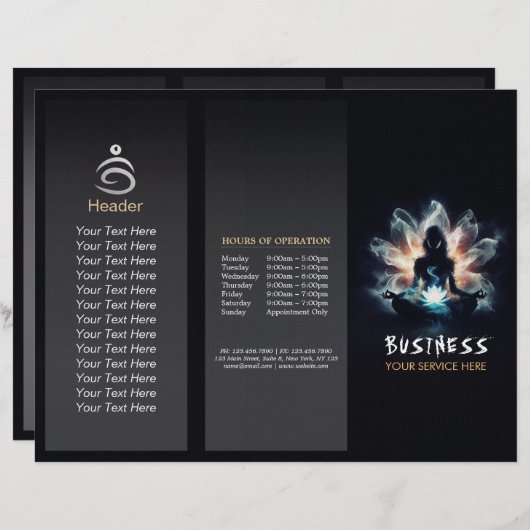 ヨガインストラクター瞑想ポーズミ白熱［赤熱］光を放つストロータス (正面/裏面)