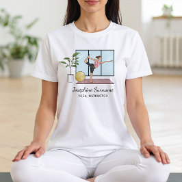 ヨガインストラクター ダンサー ポーズ 教師 名前 トライブレンドＴシャツ