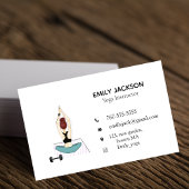 ヨガインストラクター，ヨガトレーナー， 名刺