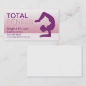 ヨガインストラクター 名刺 (正面/裏面)