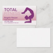 ヨガインストラクター 名刺 (正面/裏面)