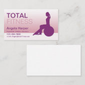 ヨガインストラクター 名刺 (正面/裏面)