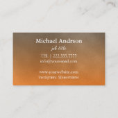 ヨガインストラクター 名刺 (裏面)