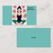ヨガインストラクター 名刺 (正面/裏面)