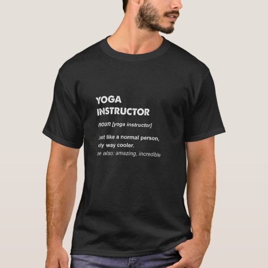 ヨガインストラクター Tシャツ (正面)