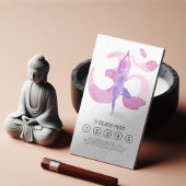 ヨガインストラクターOMシンボルクラスパスロイヤリティカード ロイヤリティカード