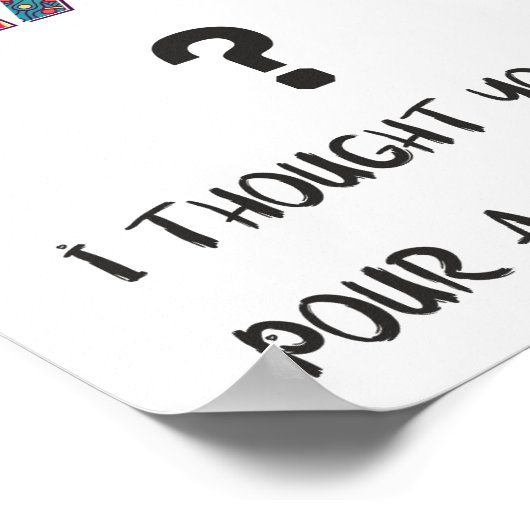 ヨガウおもしろいモアナマステおもしろいとローツ引用文 ポスター (角)