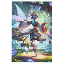 ヨガウォールアート