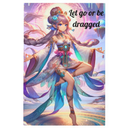 ヨガウォールアート メタルプリント