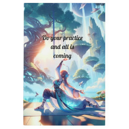 ヨガウォールアート メタルプリント