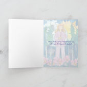 ヨガウルフクロウ熊ワイルドライフナマステマイフレンド カード (内部)