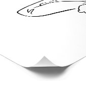 ヨガウーマン名前をカスタムするポスター ポスター (コーナー)