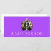 ヨガエナジーヒーラーホリデーギフト証明書 (正面/裏面)