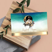 ヨガエレガントインストラクターロータスムーンサン 名刺