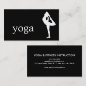 ヨガエレガントインストラクター 名刺 (正面/裏面)