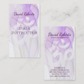 ヨガエレガントインストラクターOMシンボル 名刺 (正面/裏面)