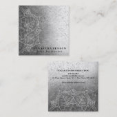 ヨガエレガント スクエア名刺 (正面/裏面)