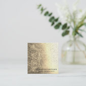 ヨガエレガント スクエア名刺 (スタンド正面)