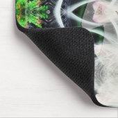 ヨガオウムフラクタルアートマウスパッド マウスパッド (コーナー)