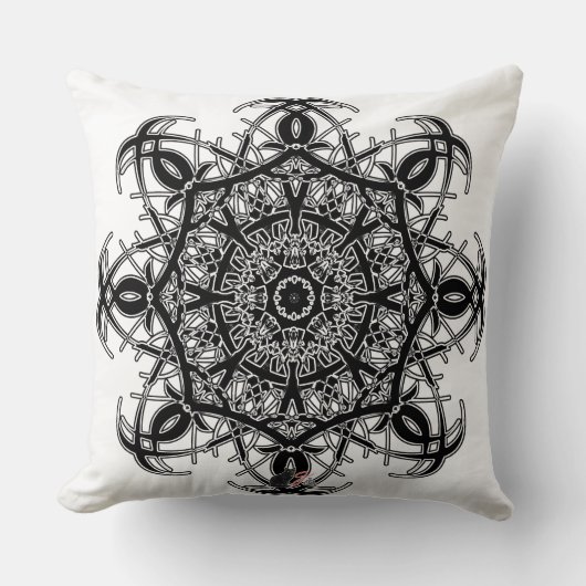 ヨガオクタグリフピロー クッション (正面)