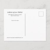 ヨガオープンハウスカルマ インビテーションポストカード (裏面)