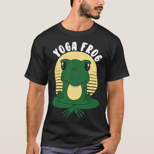 ヨガカエル81 Tシャツ (正面)