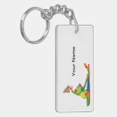 ヨガカエル キーホルダー (正面左)