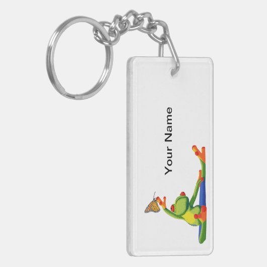 ヨガカエル キーホルダー (正面左)