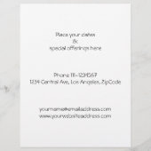 ヨガカスタムチラシ チラシ (裏面)