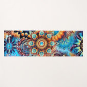 ヨガカスタムマット曼荼羅 ヨガマット (正面(横))