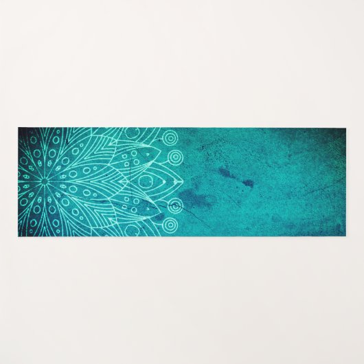 ヨガカスタムマット曼荼羅 ヨガマット (正面(横))
