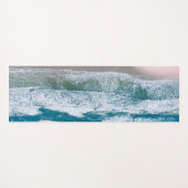 ヨガカスタムマット海波海岸 ヨガマット (正面(横))