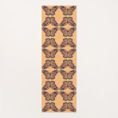 ヨガカスタムマット（昆虫）オオカバマダラ、モナーク蝶 ヨガマット (正面)