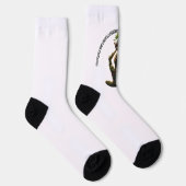 ヨガカスタム地球に優しプレミアムクルーソック ソックス (右)