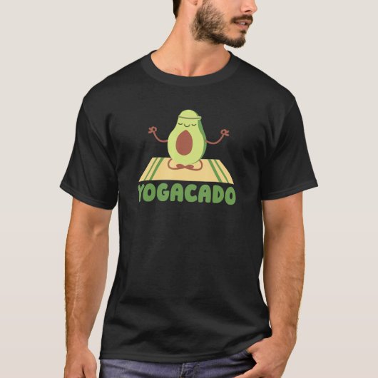 ヨガカドインディアン瞑想精神性エクササイズ Tシャツ (正面)